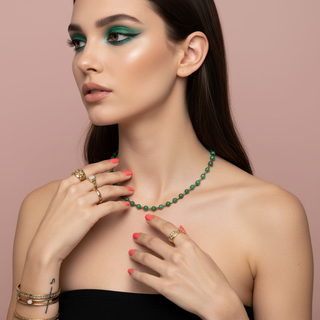 Collar Jade | Reinas by Stravaganzza Moda