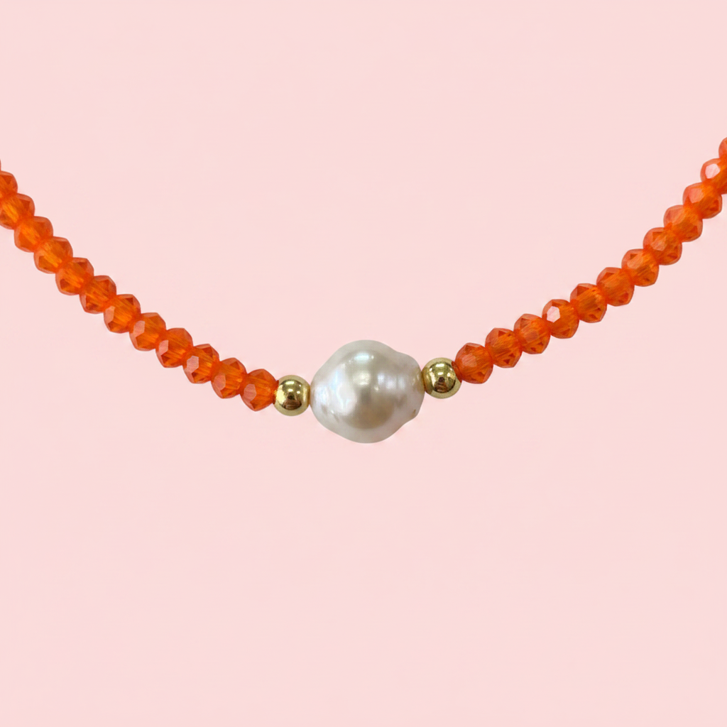 Collar Mandarina - Detalle