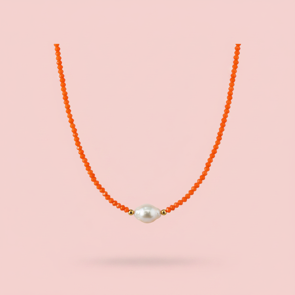 Collar Mandarina - Producto solo