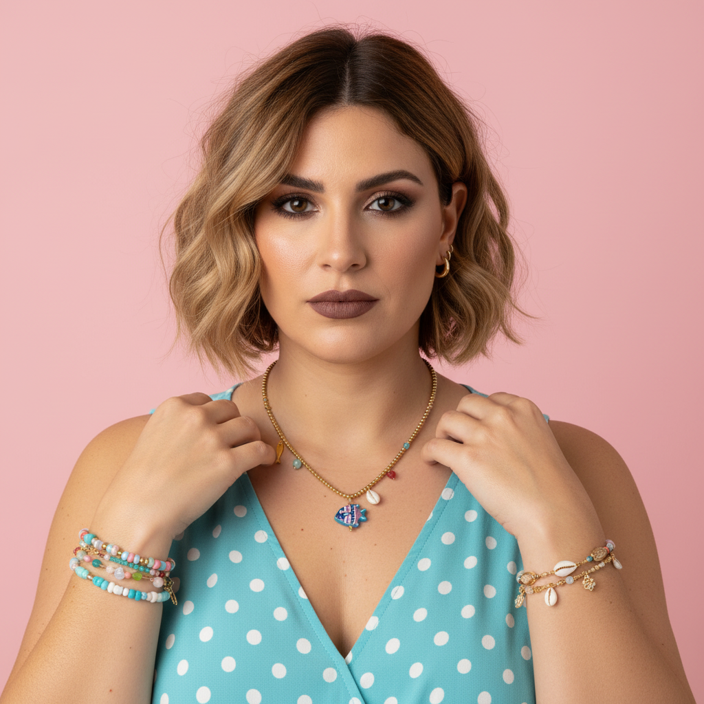 Collar Pacífico - Modelo Paqui