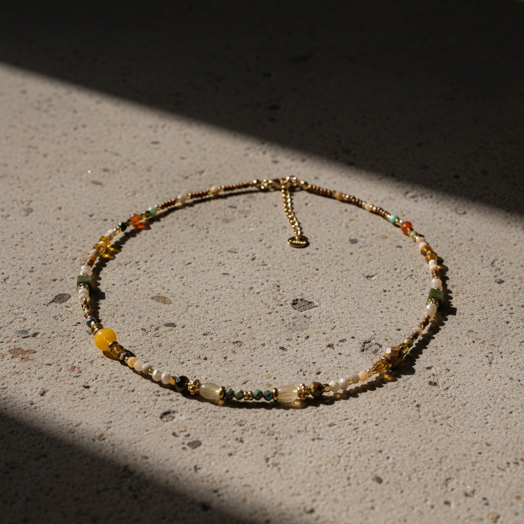 Collar Tierra Dorada | Reinas by Stravaganzza Moda