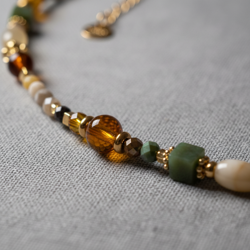Collar Tierra Dorada | Reinas by Stravaganzza Moda