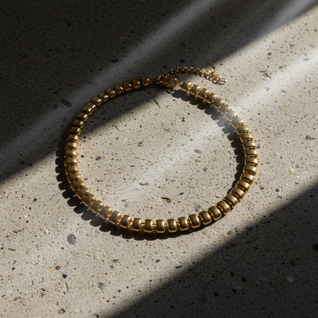 Collar Troquel Dorado | Reinas by Stravaganzza Moda