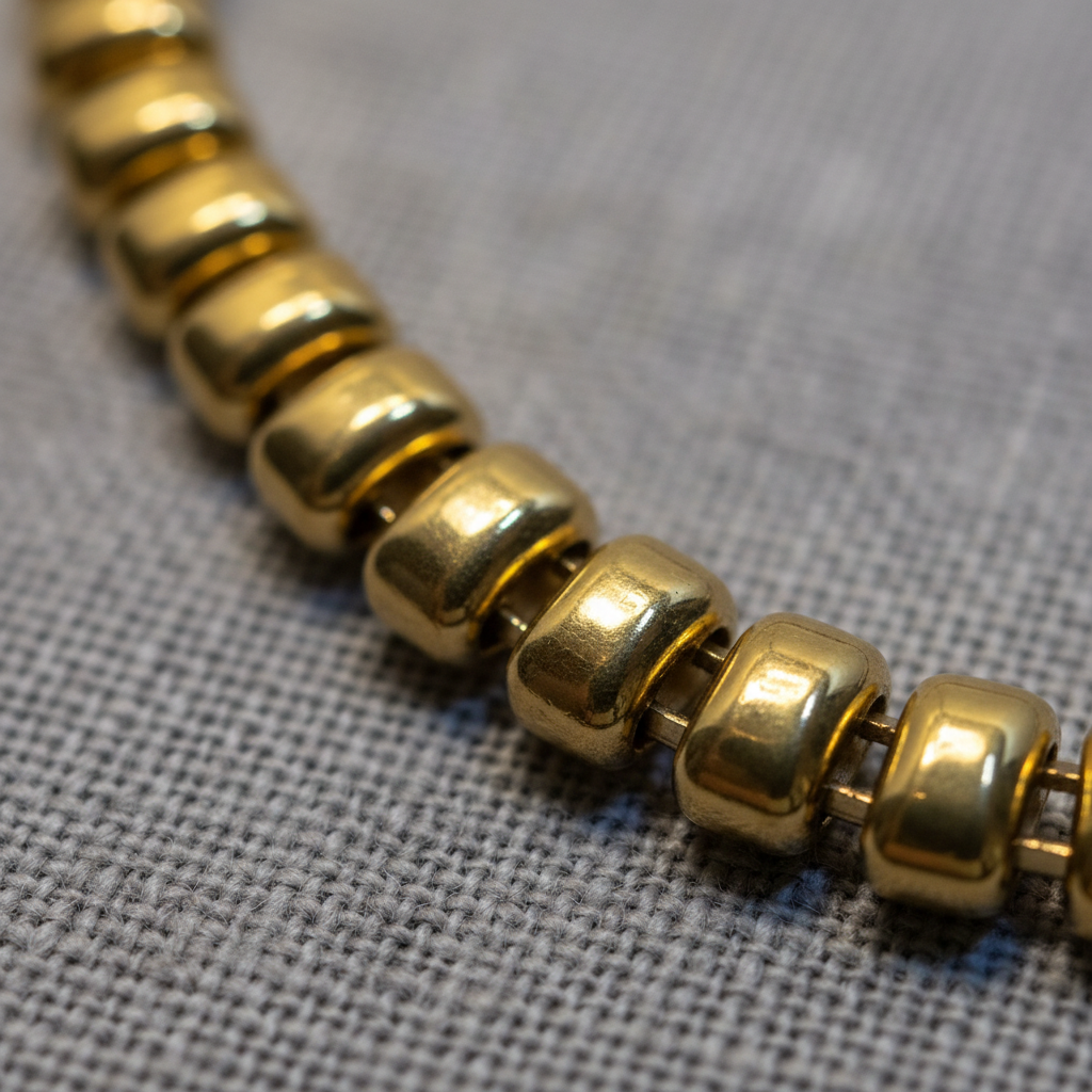 Collar Troquel Dorado | Reinas by Stravaganzza Moda