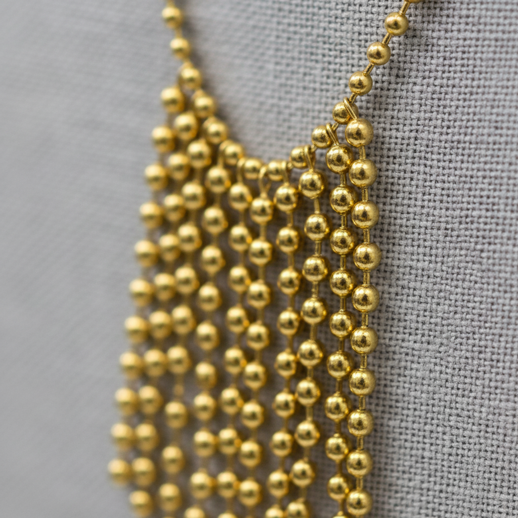 Collar Cascada Dorada | Reinas by Stravaganzza Moda