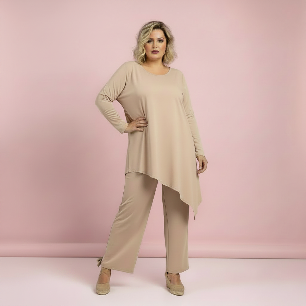 Conjunto Duna - Fondo sweep rosa continuo