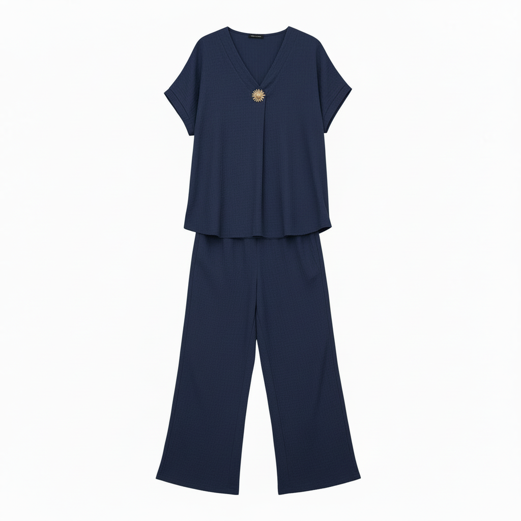 Conjunto Soleil Azul Marino