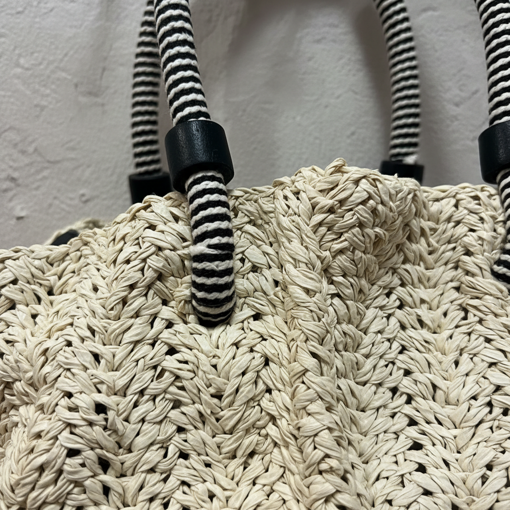 Detalle bolso crochet