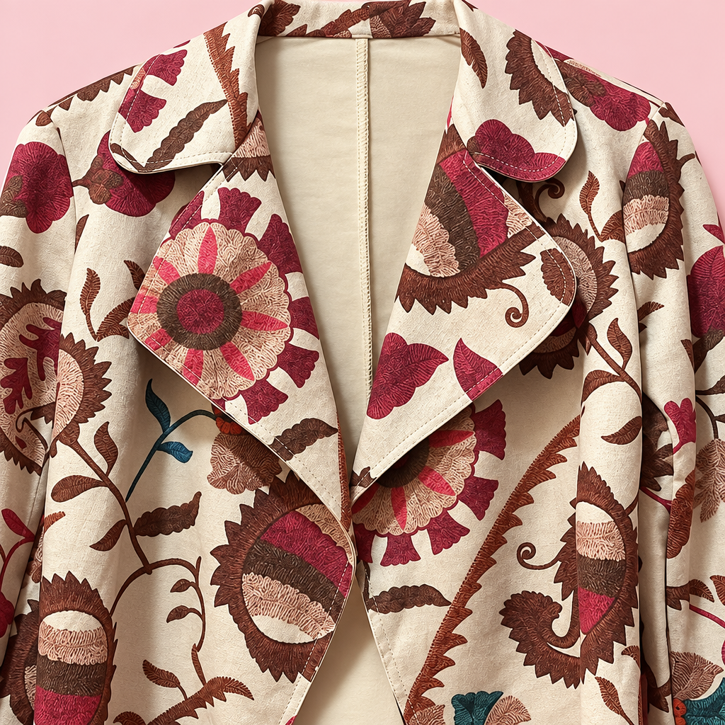 Detalle de la chaqueta Dafne