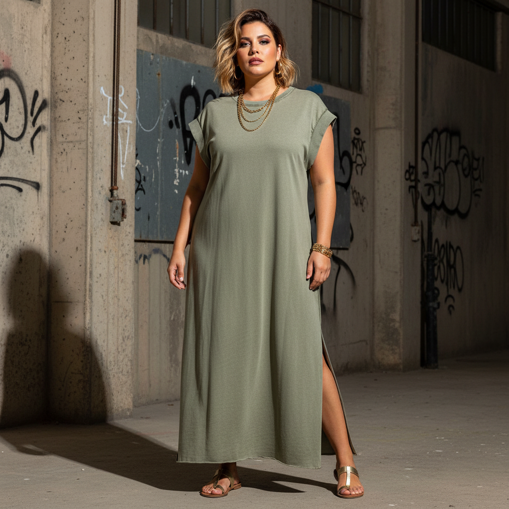Foto 4 - Vestido Wabi Verde - Exterior