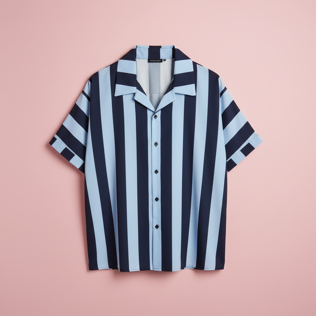 Foto producto Camisa Cádiz sin cordones - fondo rosa