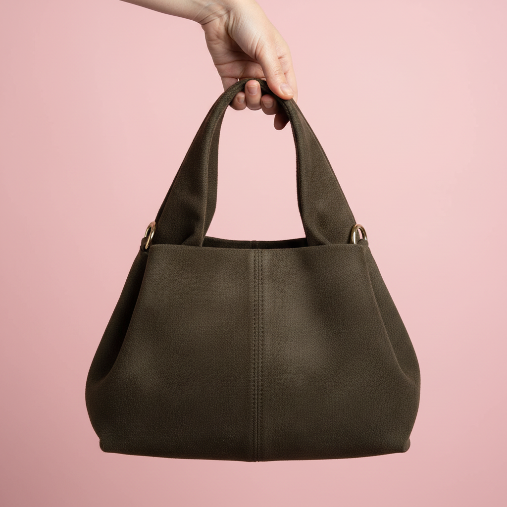 Bolso Suede Verde