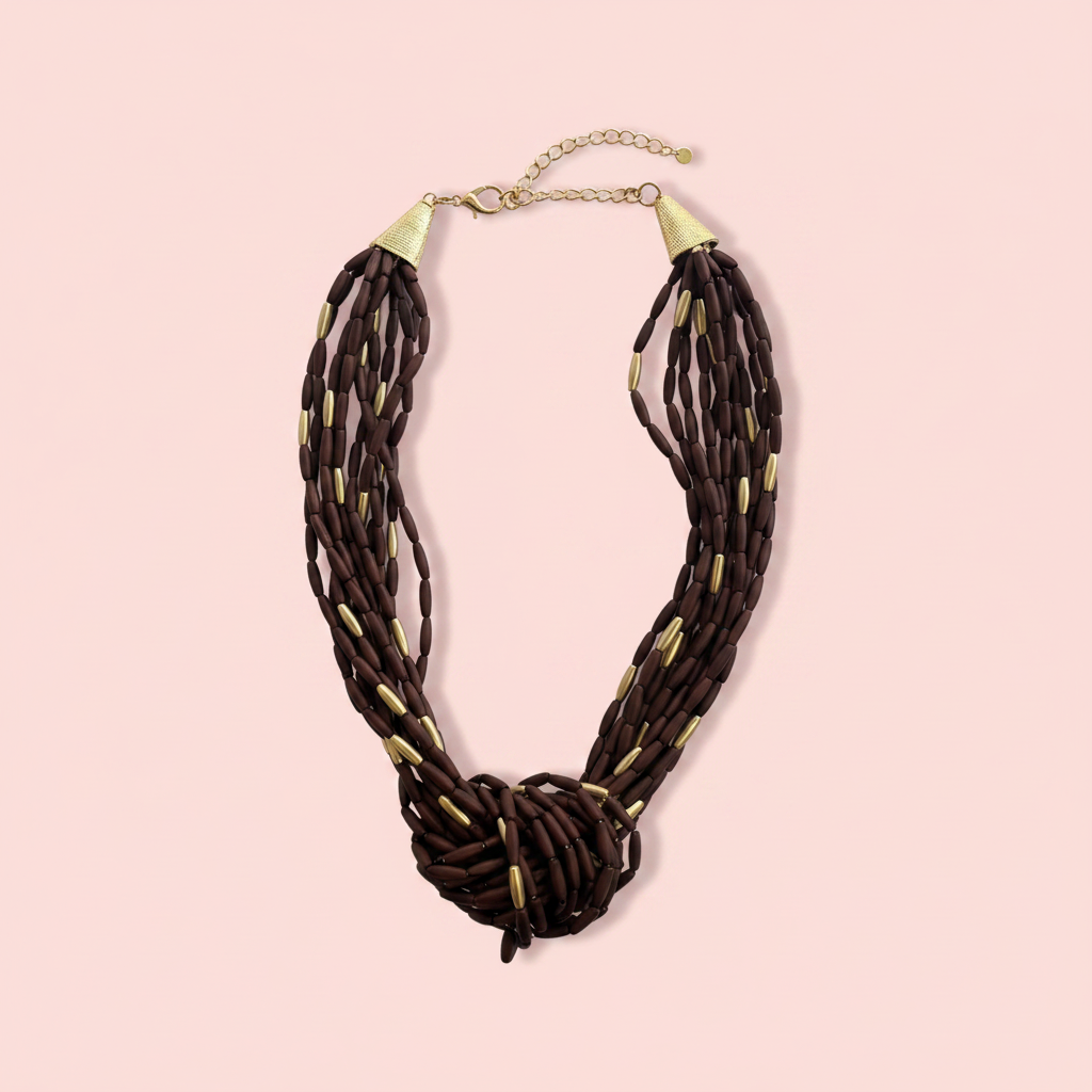Collar Toscana Marrón