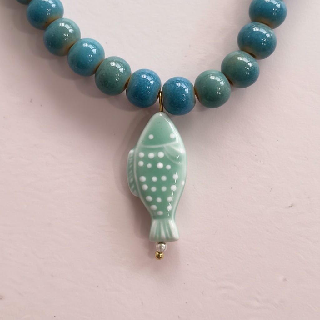 Collar Nemo Azul Teal
