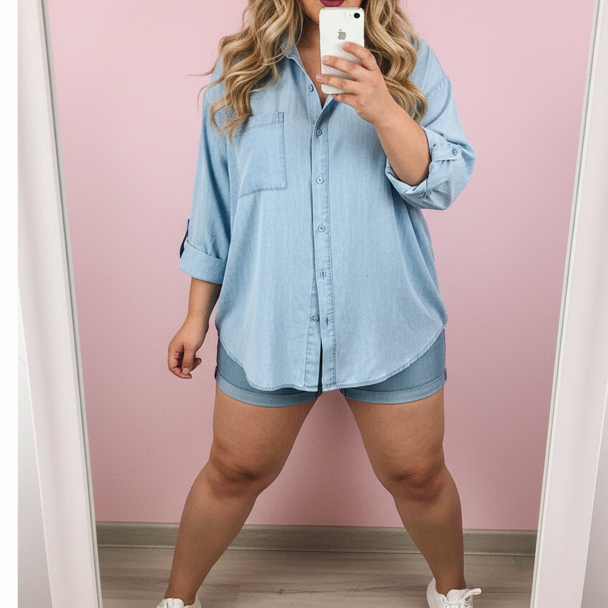 Camisa Denim