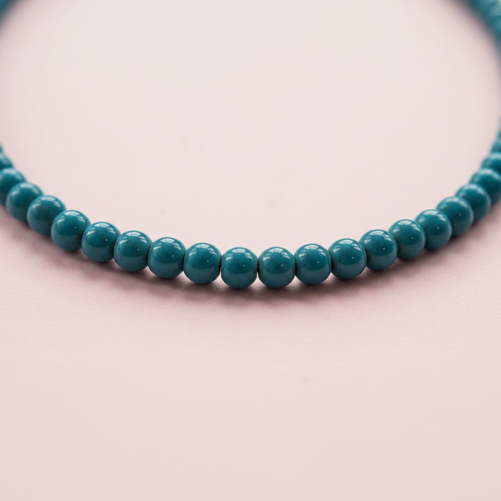 Collar Minimal Azul