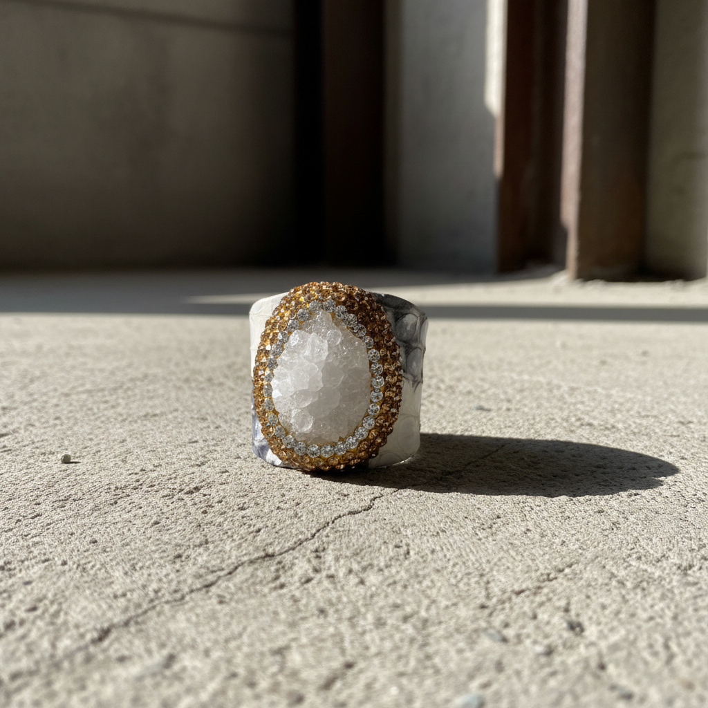 Anillo Serengueti Blanco