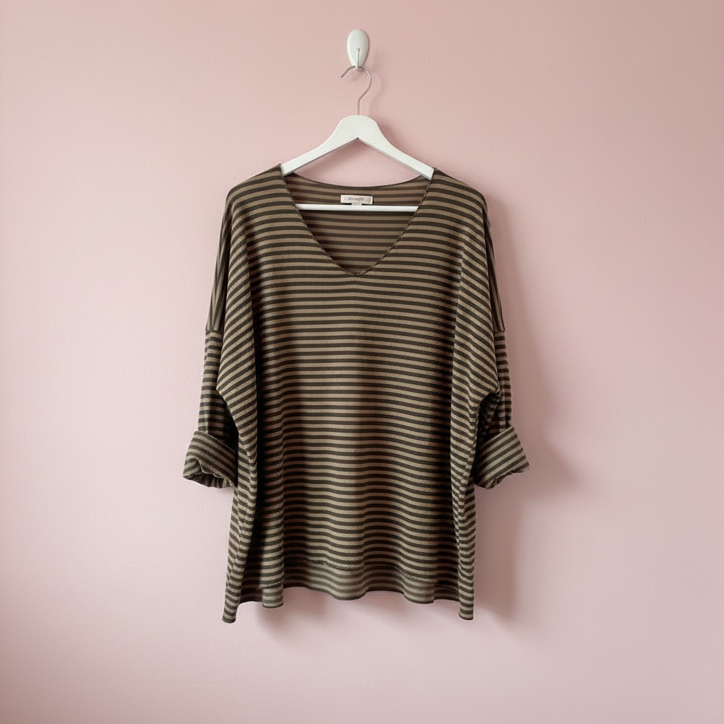 Camiseta Boho Rayas