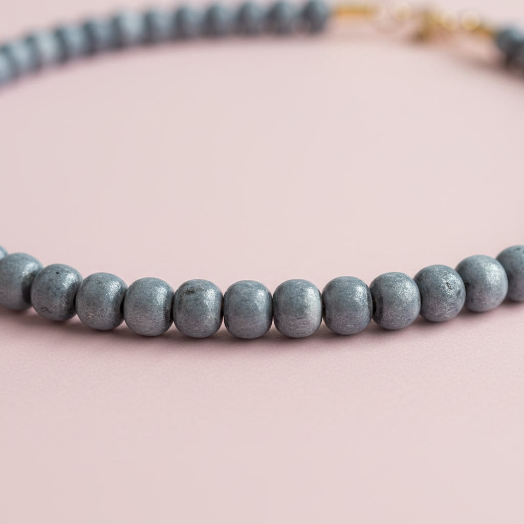 Collar Minimal Gris