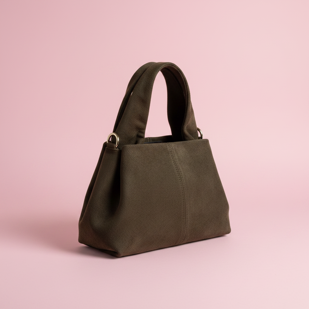 Bolso Suede Verde
