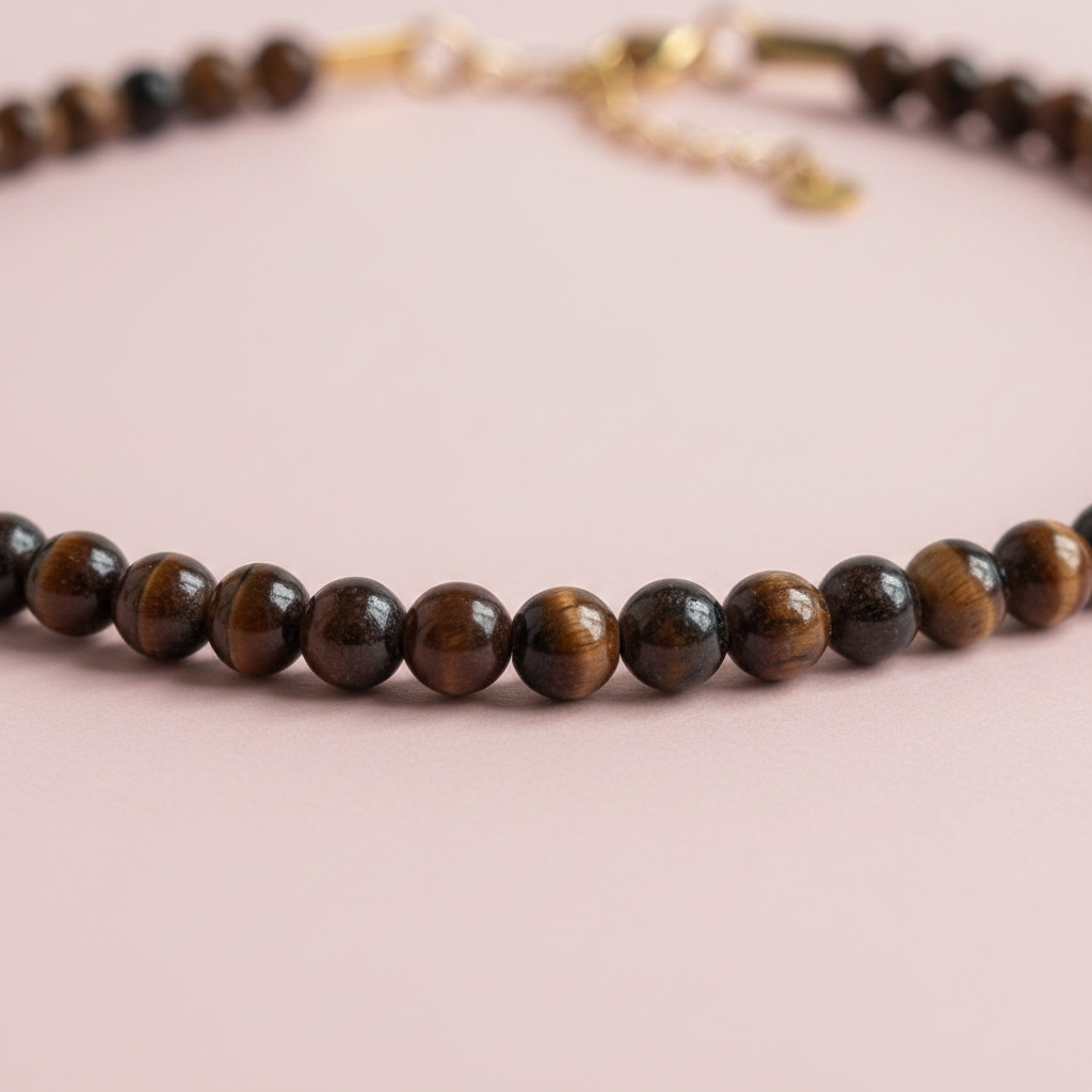 Collar Minimal Marrón