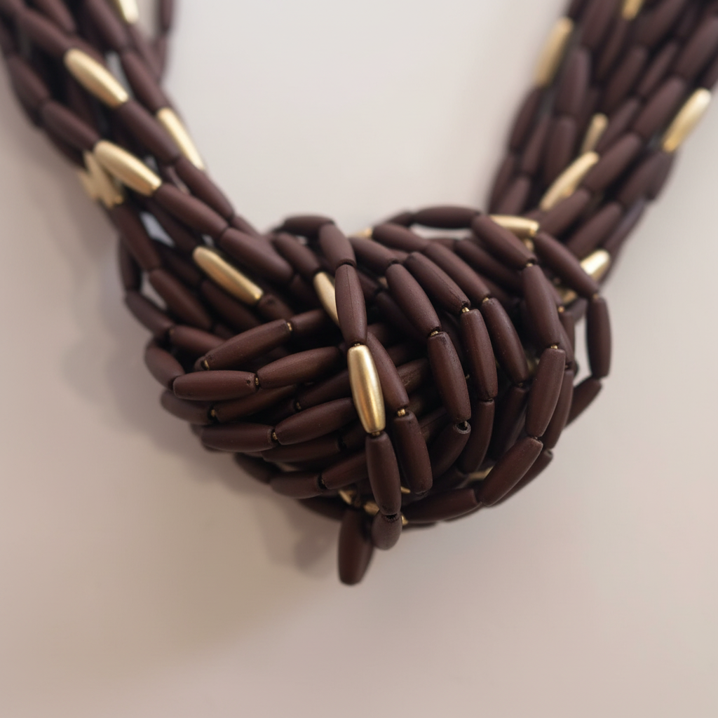 Collar Toscana Marrón