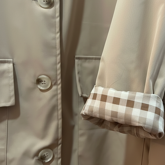 Gabardina Vichy