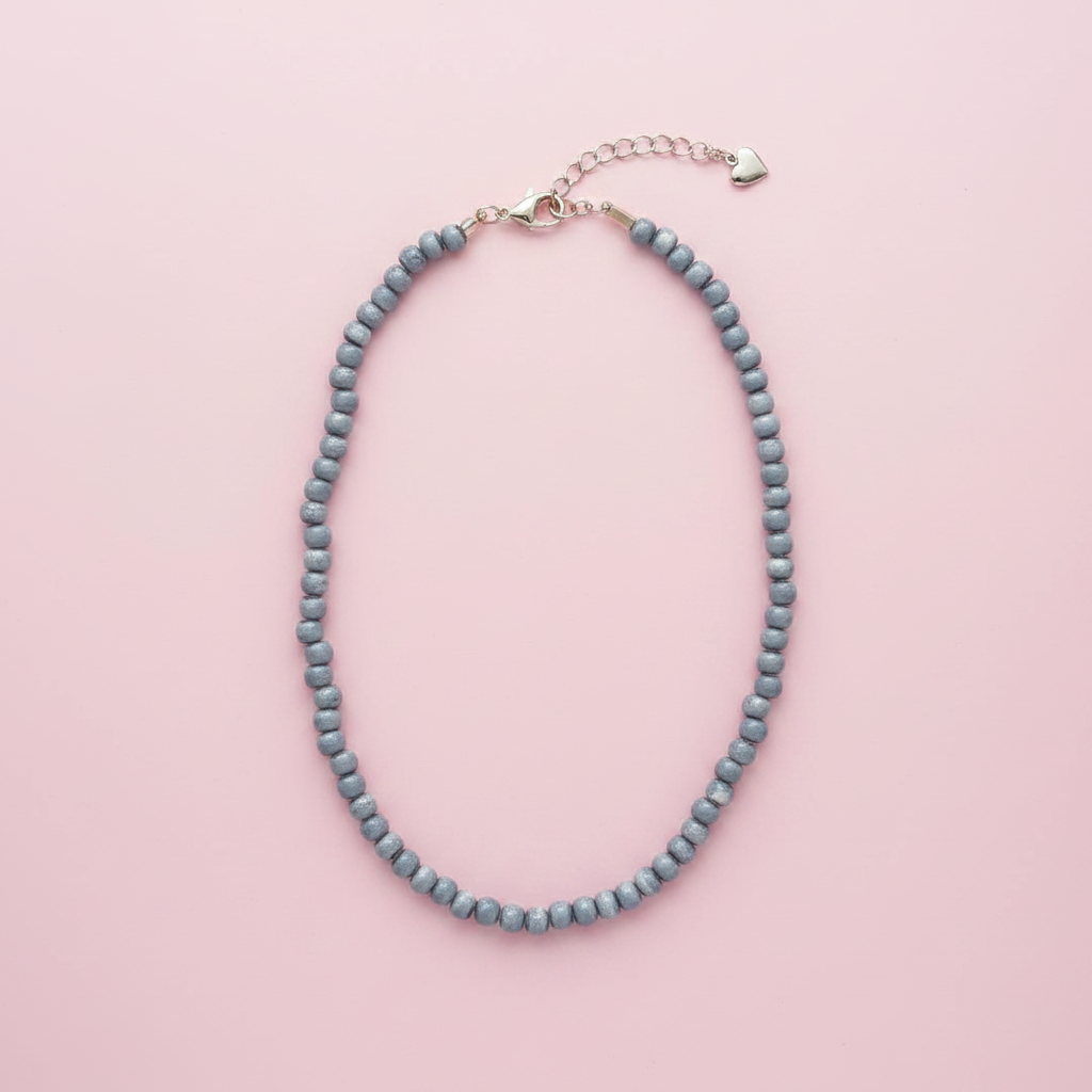 Collar Minimal Gris