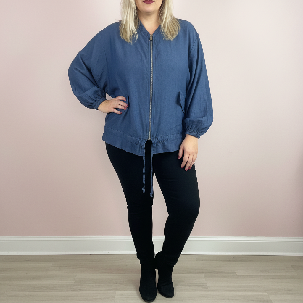 Bomber Indigo