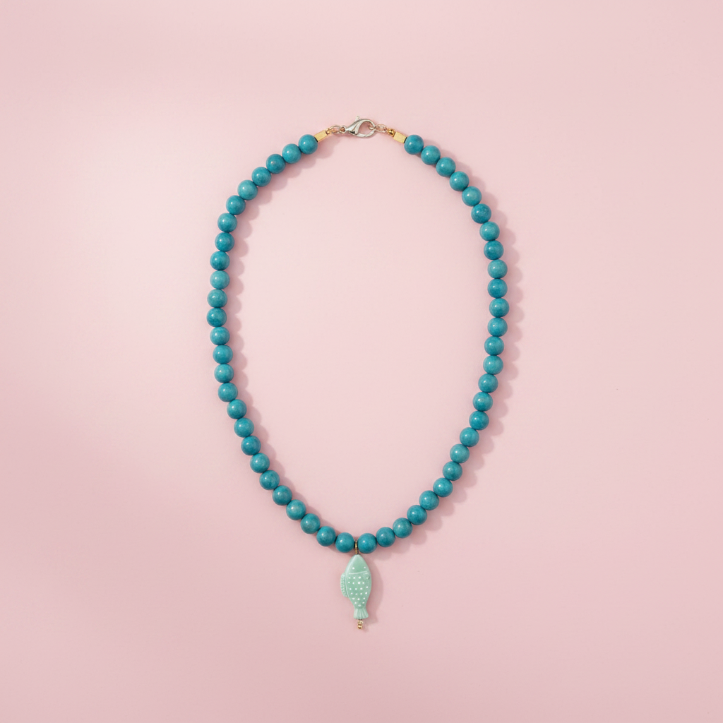 Collar Nemo Azul Teal