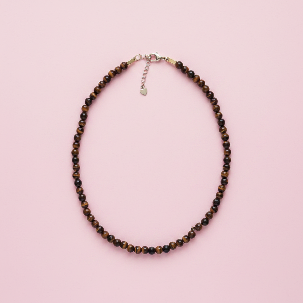 Collar Minimal Marrón