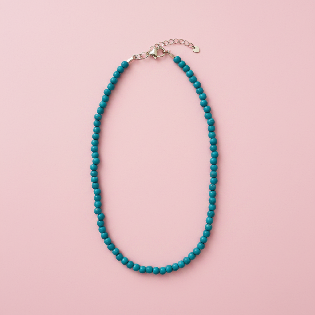 Collar Minimal Azul