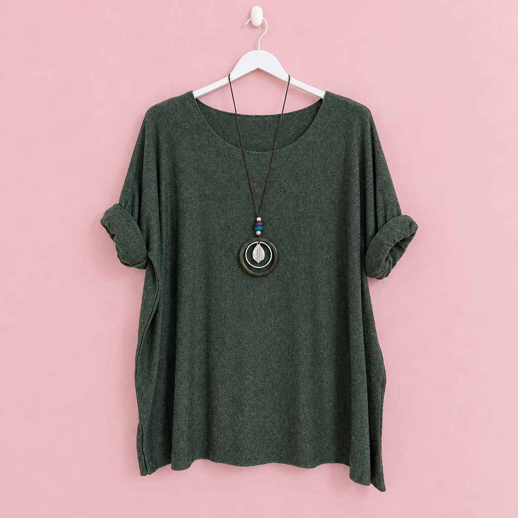 Jersey Eloísa verde oscuro