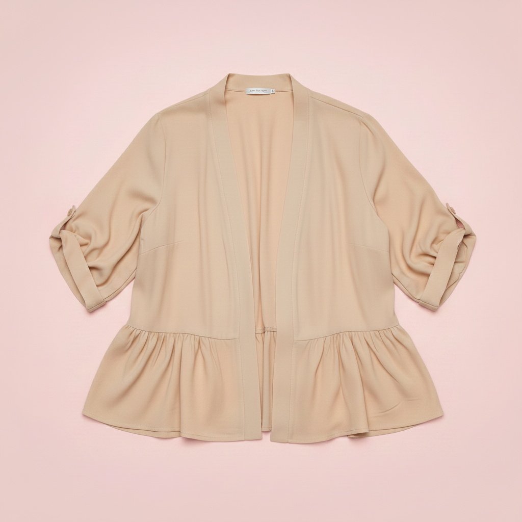 Kimono Luna beige ecru