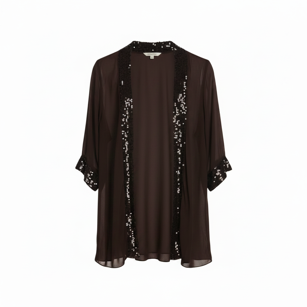 Kimono Marrón Oscuro