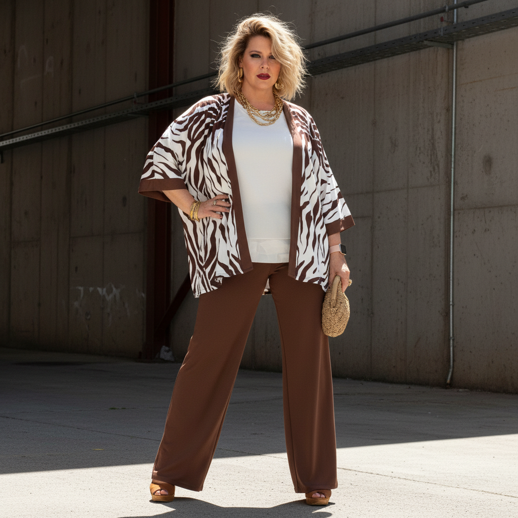 Kimono Nala - Ambiente urbano Paqui XL