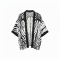 Kimono Nala Negro - Fondo blanco