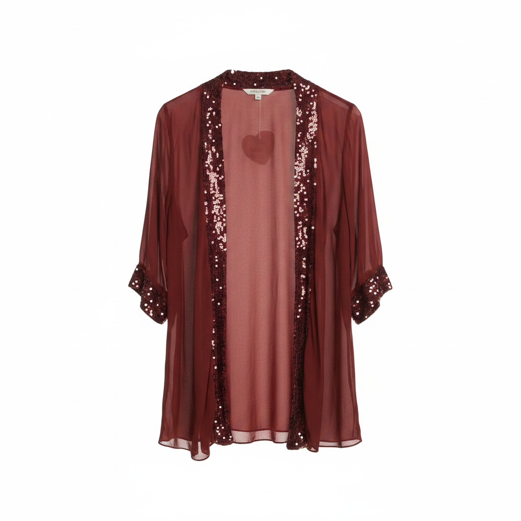 Kimono Scarlet - Fondo blanco