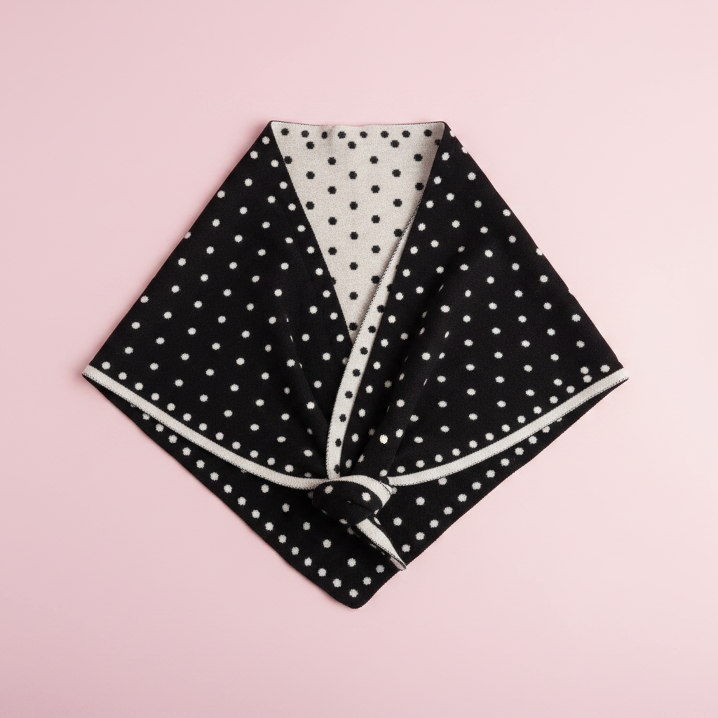 Pañuelo Yayoi Negro