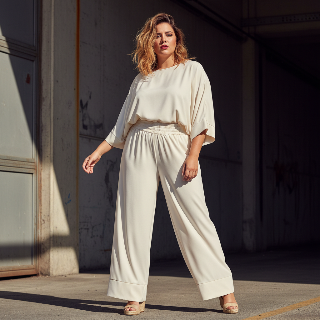 Pantalón Air - Exterior urbana marfil