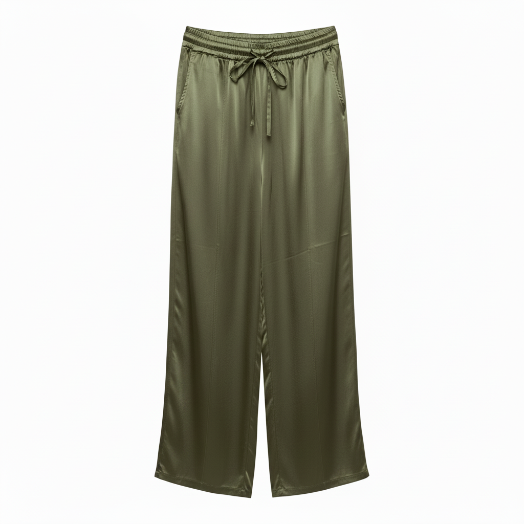 Pantalón Luxe - Verde Oliva fondo blanco