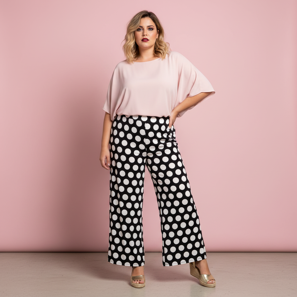 Pantalón Sicilia - Modelo Paqui estudio