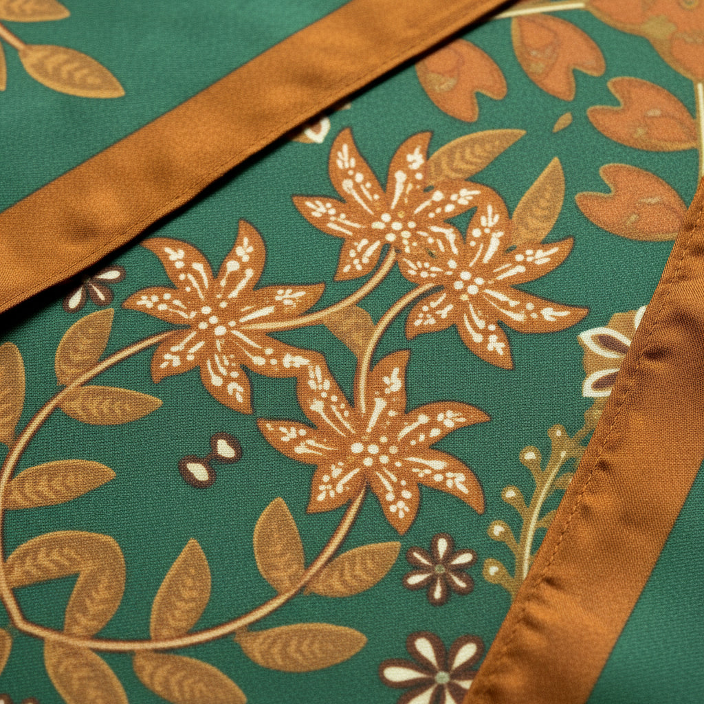 Pañuelo Triangular Jade verde | Reinas by Stravaganzza Moda