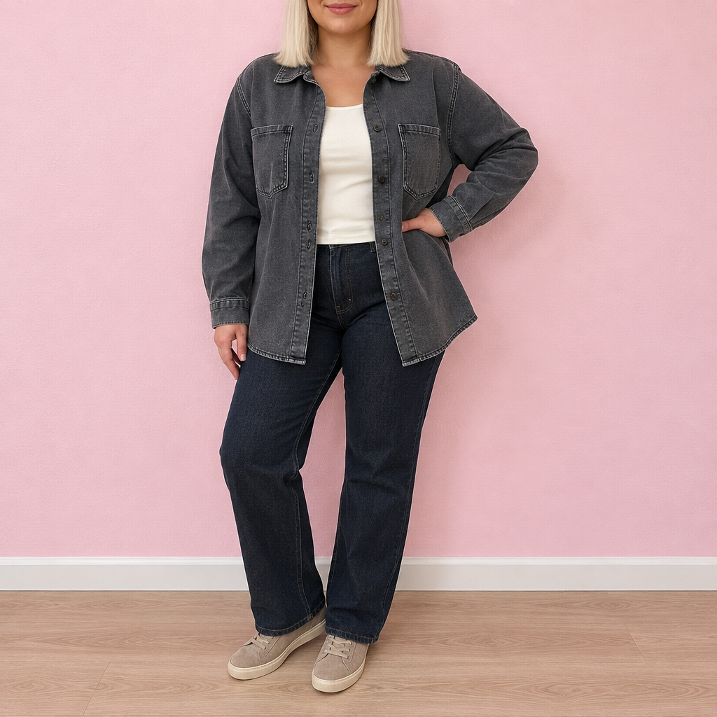 Paqui con Sobrecamisa Ariadna abierta