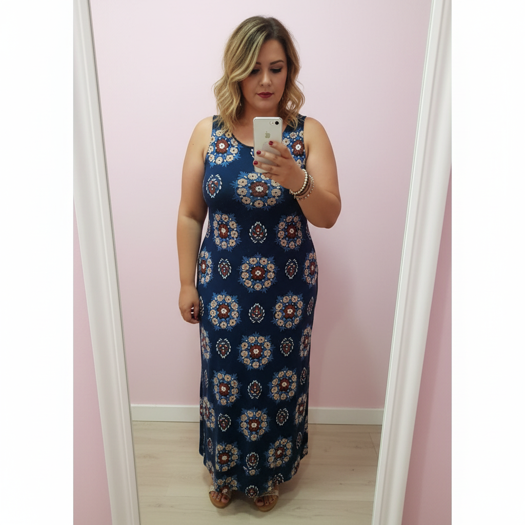 Paqui Espejo - Vestido Azulejo