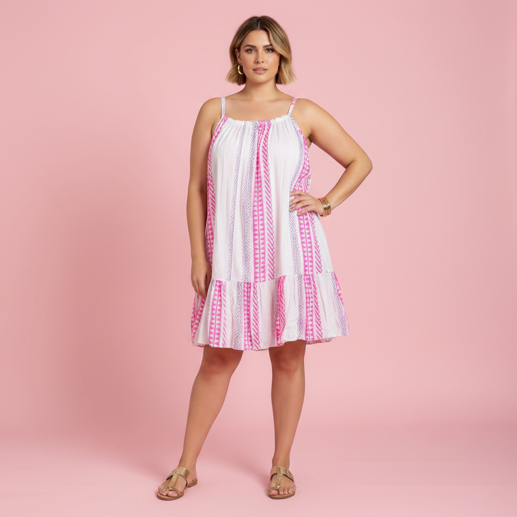 Paqui estudio - Vestido Formentera corto