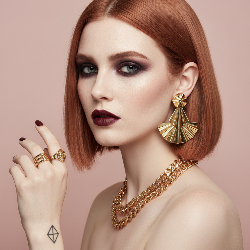 Pendientes Abanico - Modelo
