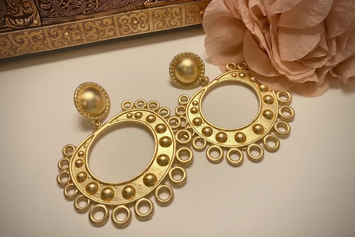 Pendientes Jerjes | Reinas by Stravaganzza Moda