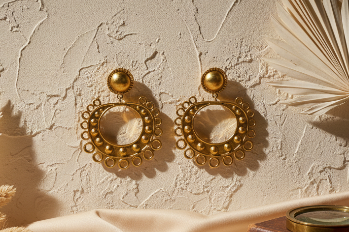 Pendientes Jerjes | Reinas by Stravaganzza Moda