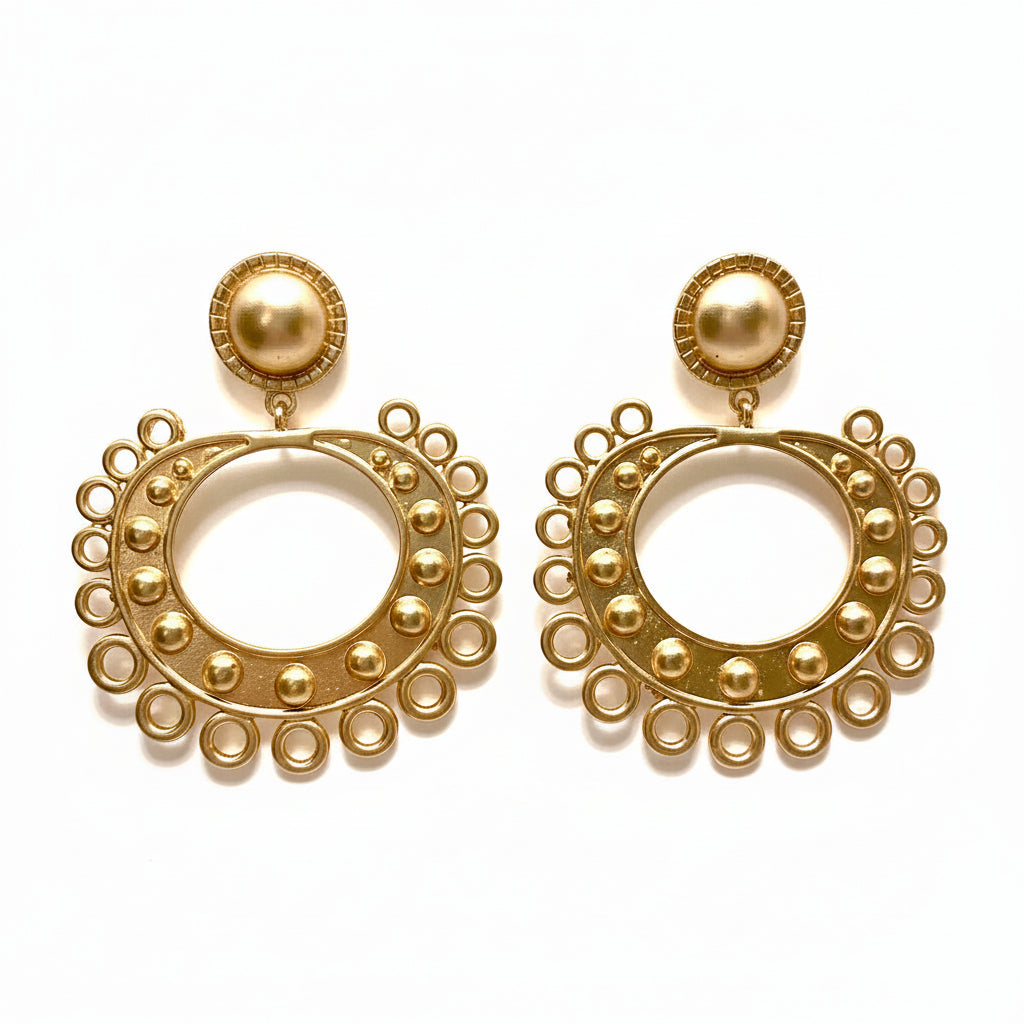 Pendientes Jerjes | Reinas by Stravaganzza Moda